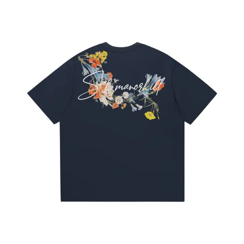 S.k. Manor Hill Short Sleeved T Shirts Unisex