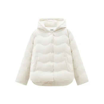 LEDIN Down Jacket Women's Winter Day White