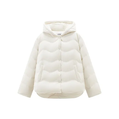 LEDIN Down Jacket Women's Winter Day White