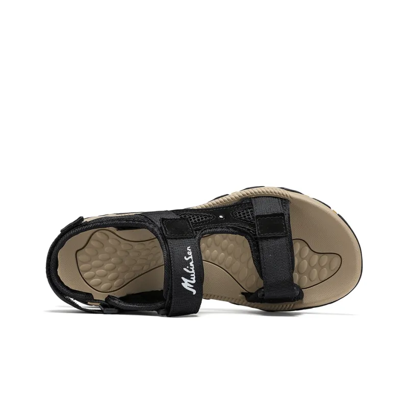 Mulinsen Soft Sole Coverage, Slip Resistant And Abrasion Resistant, Summer Breathable, Teenagers, Beach Sandals Men's-5