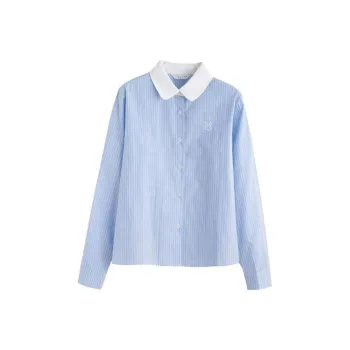 Tonlion Shirts Women's Blue
