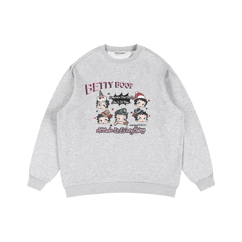 BETTY BOOP Sweatshirts Women's-3