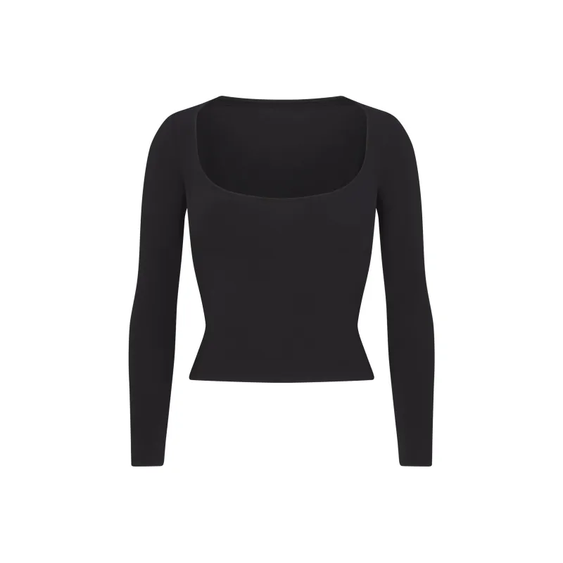 SKIMS Regular T Shirt Women's SOOT/Smoke Gray-0