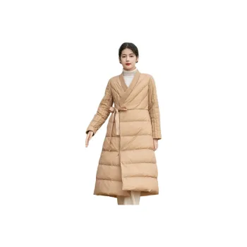 Feathered Object Down Jacket Women's Camel