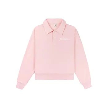 SPORTY & RICH Rizzoli Cropped Cotton Sweatshirt