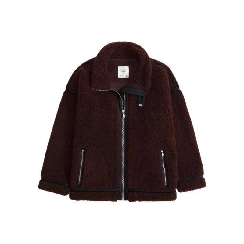 Abercrombie＆Fitch Jackets Women's Red-0