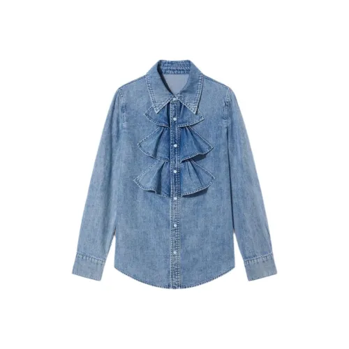 Goodland Shirt Women's Vintage Blue
