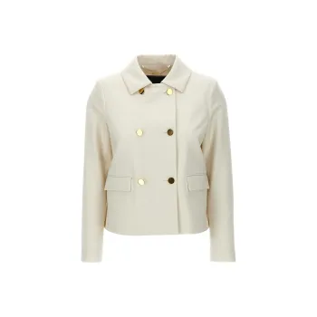 KITON Double-Breasted Cropped Jacket