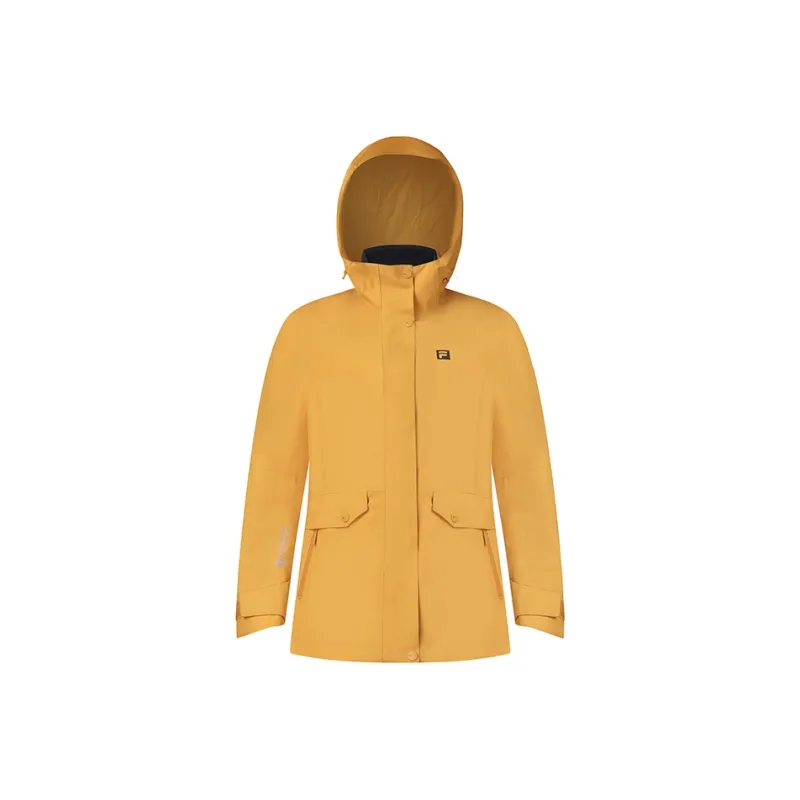 FILA EXPLORER Jackets Coats Women's Tangerine Peel Yellow-0