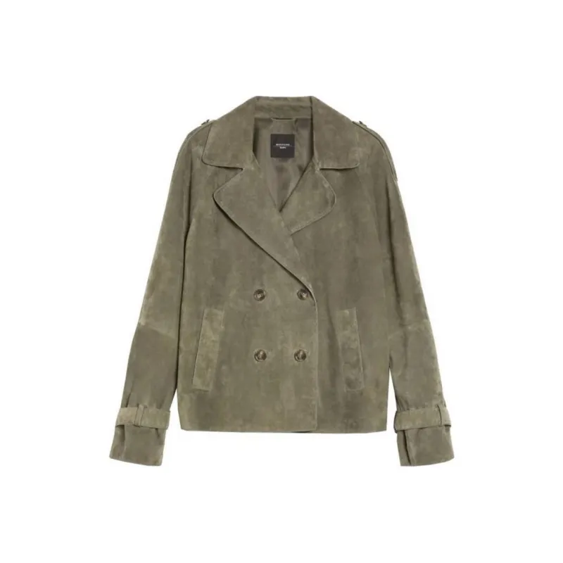 WEEKEND MaxMara Oblato Double Breasted Jacket-0