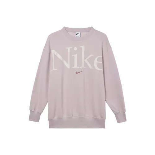 Nike contrast-panel sweatshirts Women's Pink