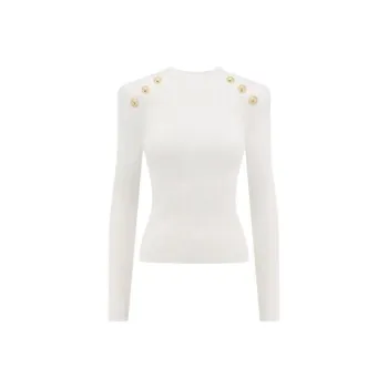 BALMAIN 6-Buttons Knit Jumper