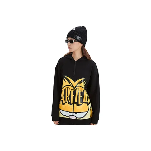 FUN X Garfield Sweatshirt Women's Black