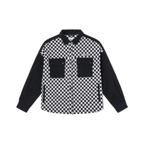 Vans Shirt Women's Black Checkerboard