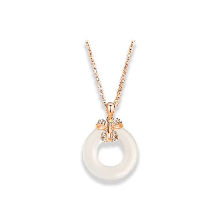 Datang Guoding Colored Glaze Necklaces Women's-0