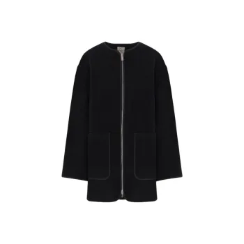 TOTEME Pocket Detailed Zip Up Jacket