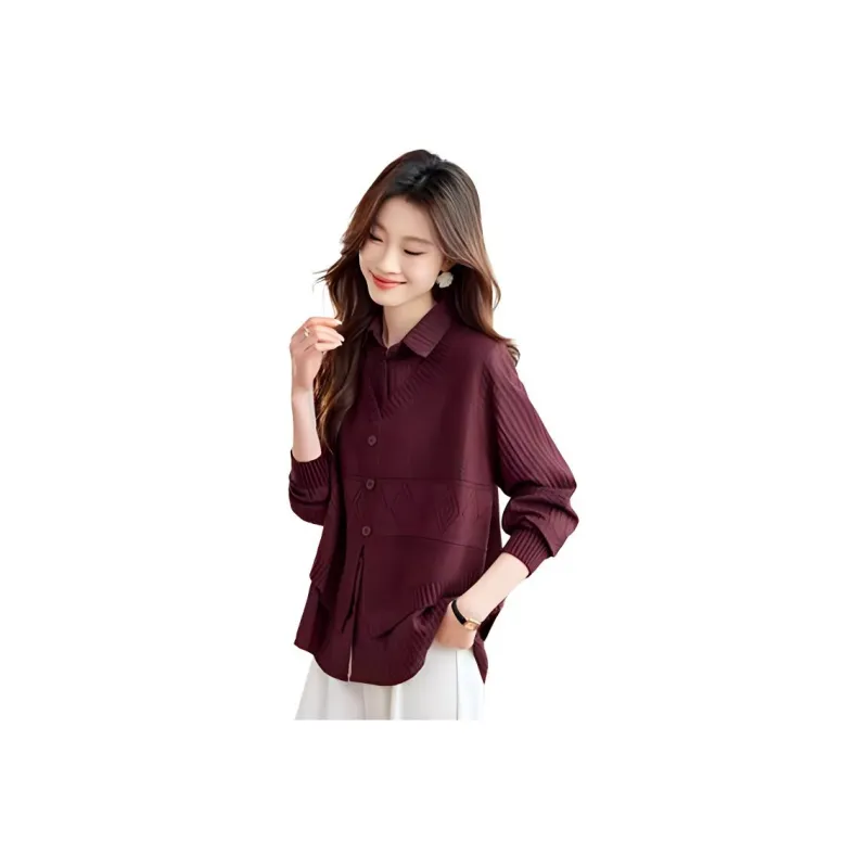Korean style Shirts Women's-6