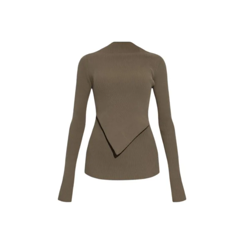 RICK OWENS Babel Ribbed Top-0