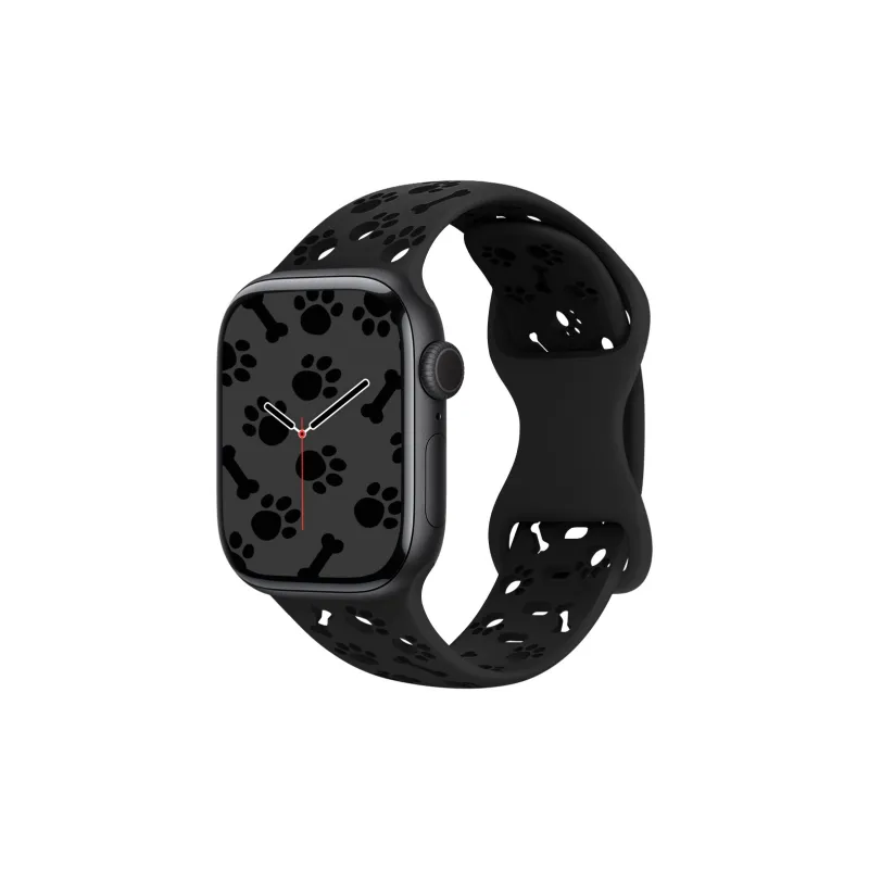 SOUTU Watch Band Apple Compatibility 38/40/41/42/44/45/49mm Silicone Material-12