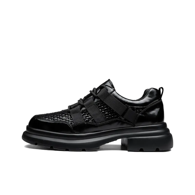ORP Cushioning, Slip Resistant, Abrasion Resistant, Breathable Low Top Casual Shoes Men's Black-0