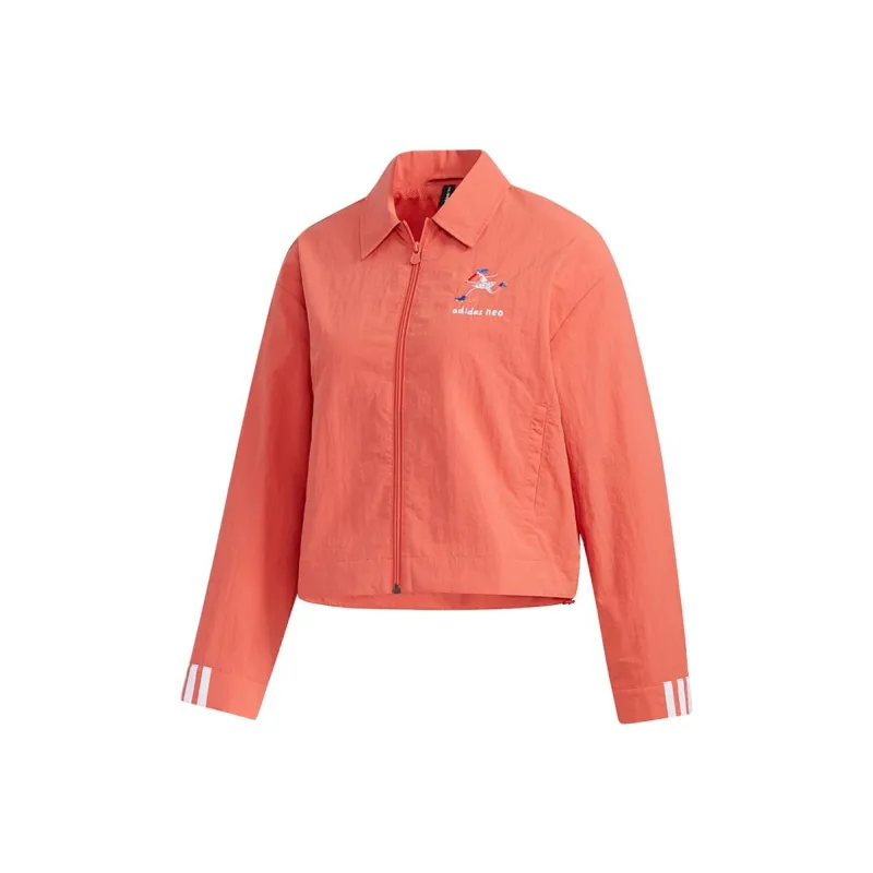 Adidas Neo Jackets Women's Orange-0