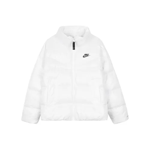 Nike Down stampa jackets Women's White