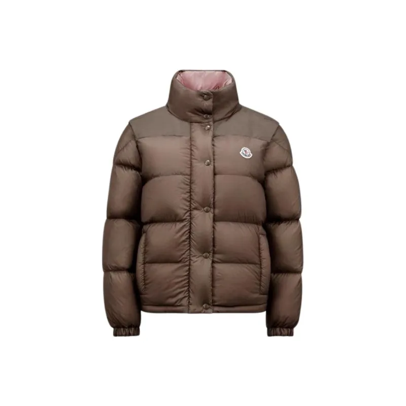 Moncler Verone Series FW24 Down Jacket Women's Brown/Pink-0
