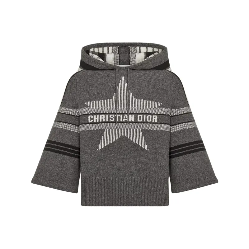 DIOR Dioralps Cashmere Sweater Women's Gray-0