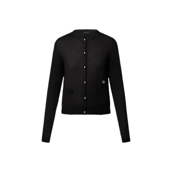 LOUIS VUITTON Cashmere Sweater Women's Black