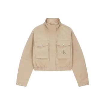 Calvin Klein Jackets Women's Beige Yellow