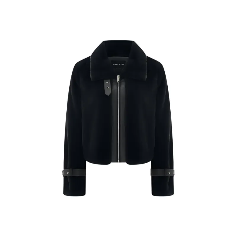 URBAN REVIVO Jackets Coats Women's Dark Gray-0