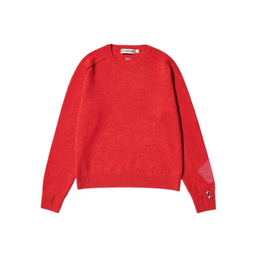 Anya Hindmarch X UNIQLO Cashmere Sweaters Women's Red