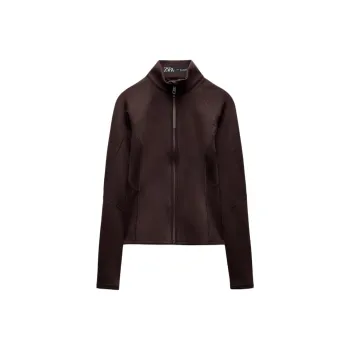 ZARA ZW Series Jackets Coats Women's Brown