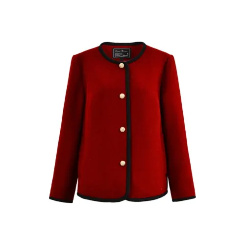 DIFFIE RIEGER Jackets Coats Women's Red
