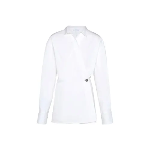Ferragamo Asymmetric Cotton Shirt