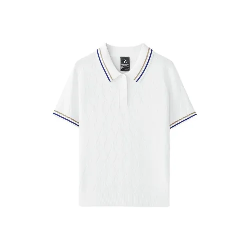 Skechers Fashionable Polo Shirt Women's Bright White