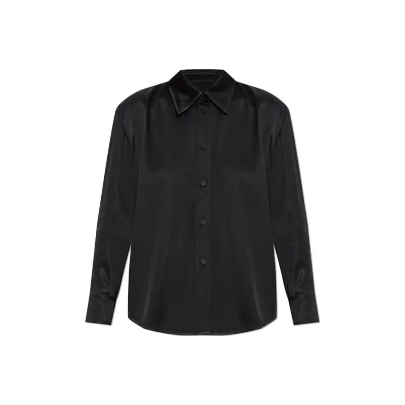 JIL SANDER Buttoned Twill Shirt-0