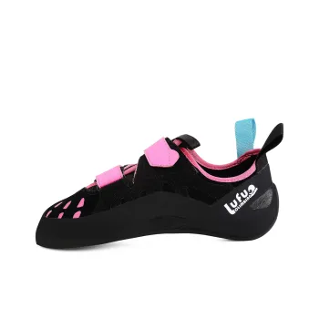 Land Axe Anti Slip Wear Resistant Low Top Rock Climbing Shoes Women's Pink Black