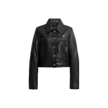 COACH SS23 Jackets Coats Women's Black