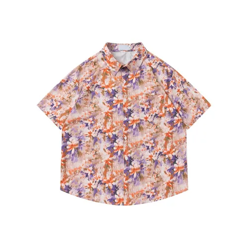 BEAR UNION Shirt Unisex Orange Red