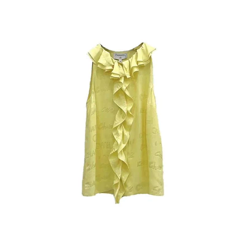 CHANEL Shirts Women's Yellow-0