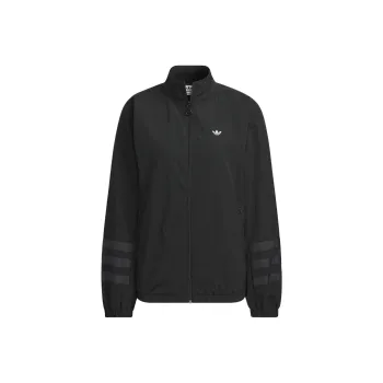 Adidas Originals RUCHED TRACK TOP TRACK TOP Jackets Coats Women's Black/White