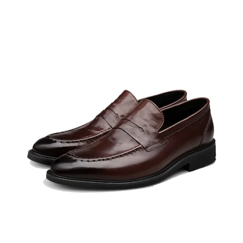 DCK Men's Casual Shoes Men Low Top Black, Brown-1