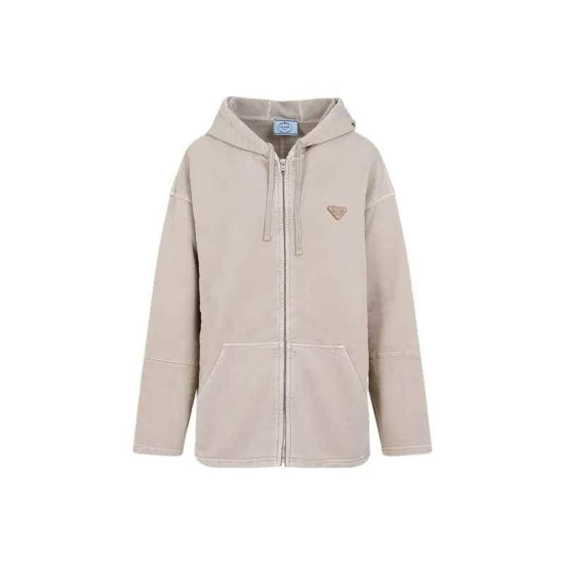 PRADA Jackets Coats Women's Light Gray-0