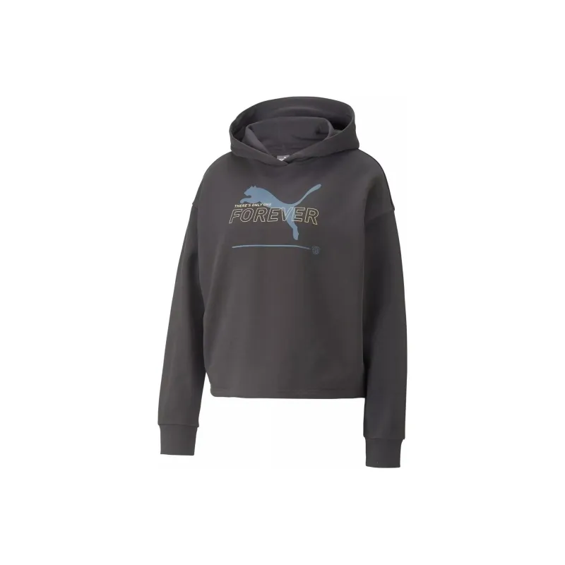 PUMA ESS+ BETTER HOODIE TR Sweatshirt Women's Black-0
