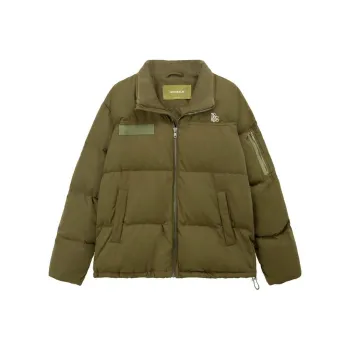 NO ONE ELSE Down Jacket Unisex Mustard Green