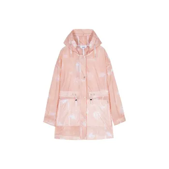 AIGLE SIMONE PR Jackets & Coats Women's Peach Pink Red