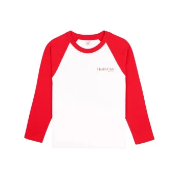 SPORTY & RICH Health Club Baseball T shirt