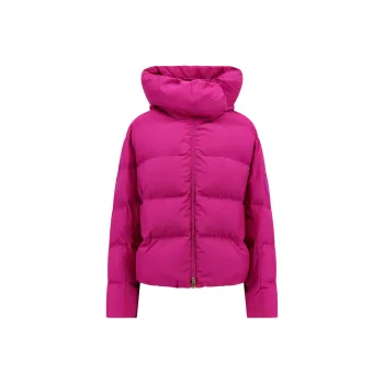 PINKO Logo Embossed Padded Jacket