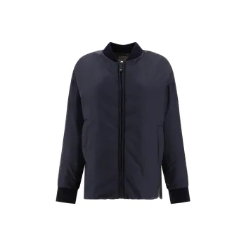 MaxMara Zip-Up Long-Sleeved Bomber Jacket